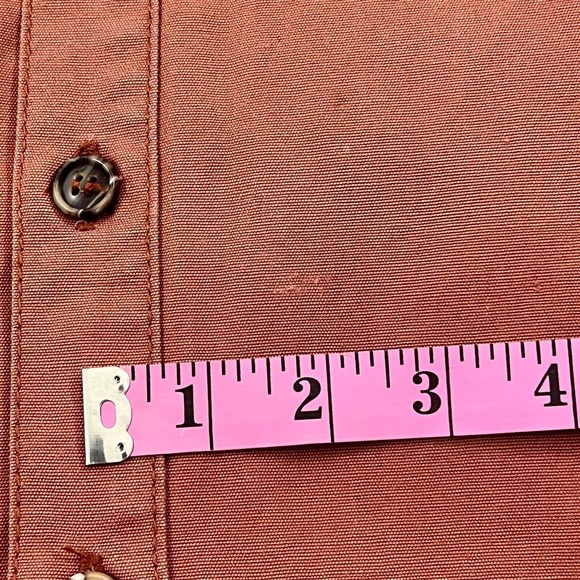 Vtg 70s Patagonia Padded Shoulder Canvas Shirt Recoil Shield Shooting Protection - Picture 13 of 14